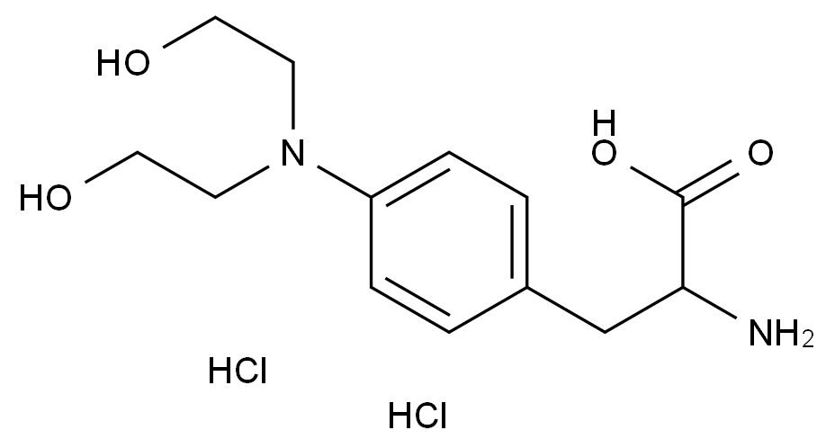 消旋美法仑EP杂质A 双盐酸盐 (二羟基美法仑 双盐酸盐)