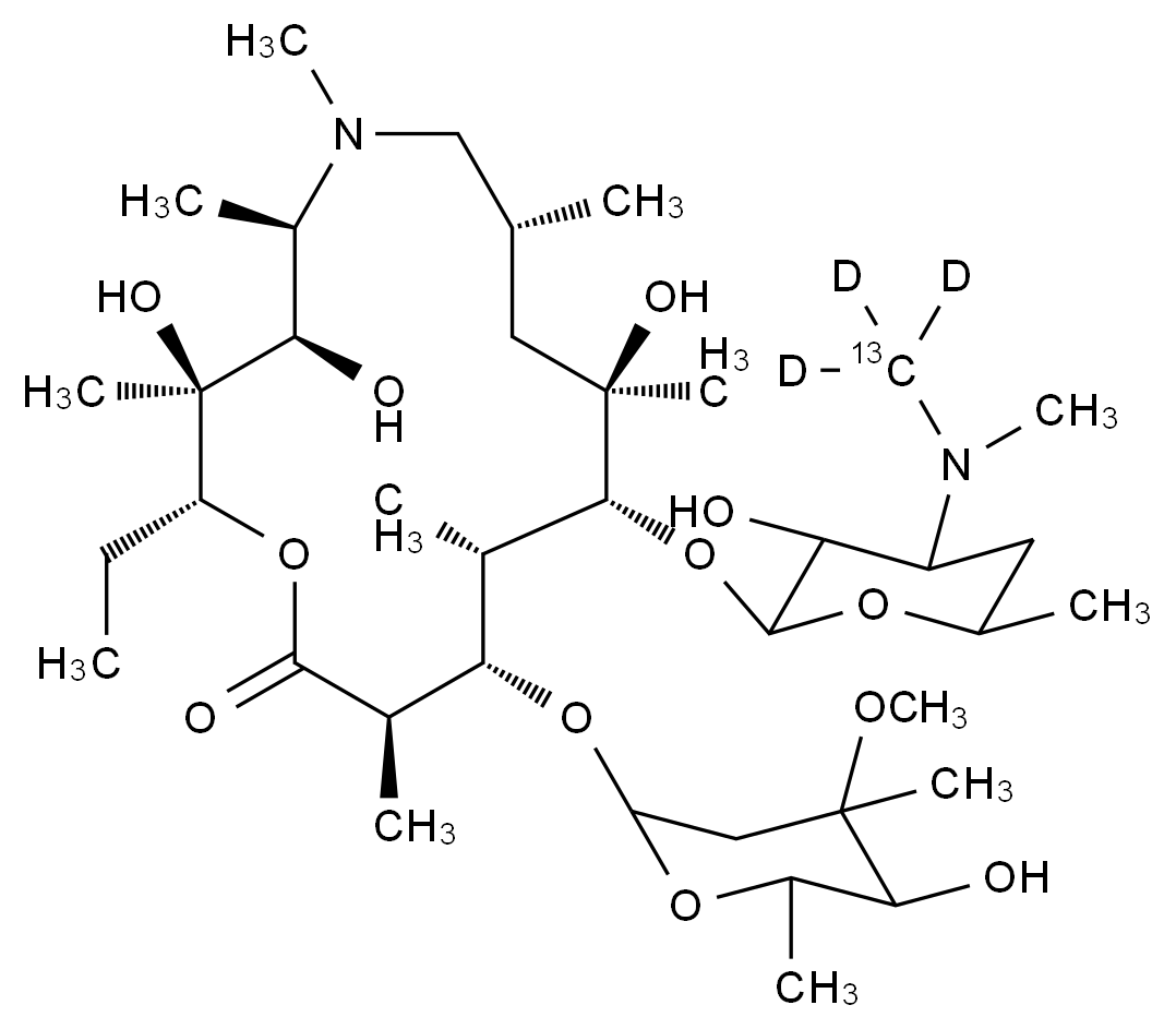 阿奇霉素-13C-d3