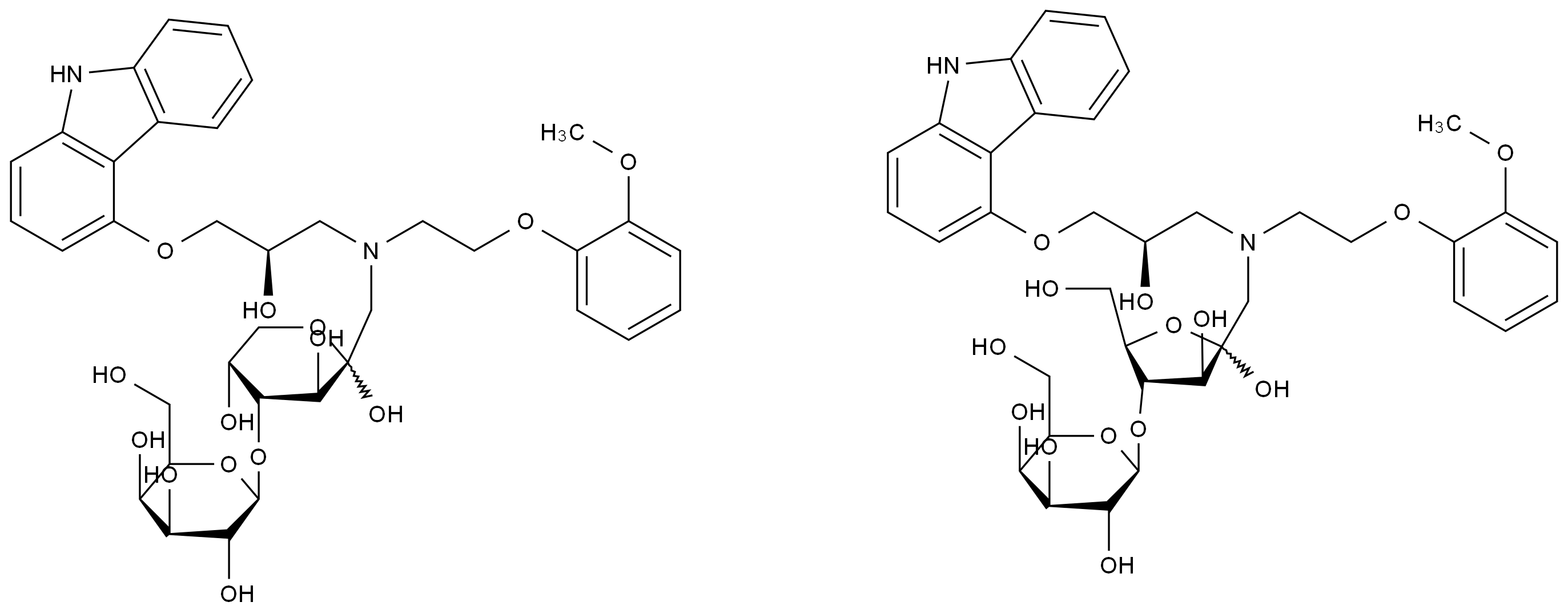 乳果糖基(R)-卡维地洛