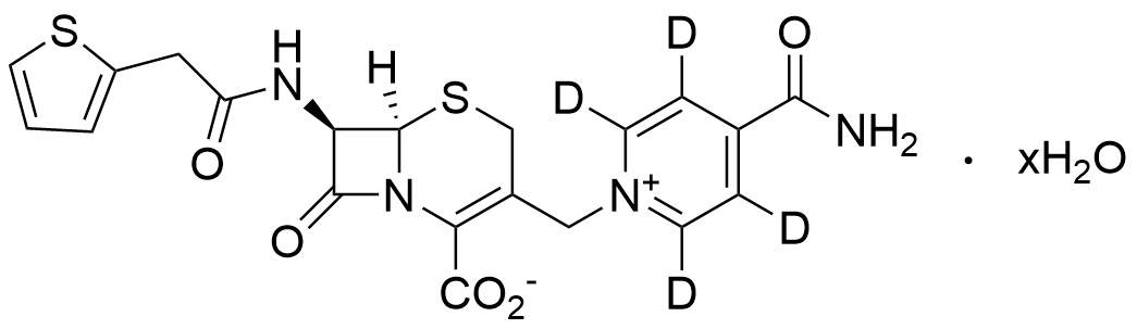 头孢洛宁水合物-D4