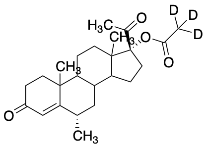 甲羟孕酮乙酸酯-d3