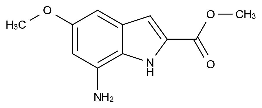 1000341-45-6_Methyl 7-amino-5-methoxy-1H-indole-2-carboxylate