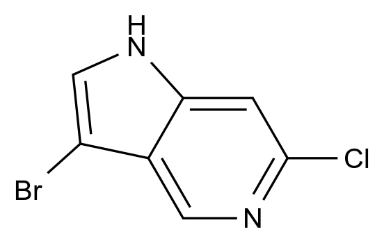 1000341-61-6_3-溴-6-氯-1H-吡咯并[3,2-c]吡啶