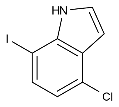 1000341-82-1_4-Chloro-7-iodo-1H-indole