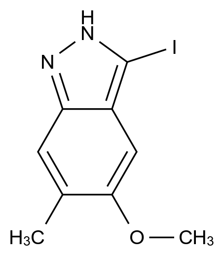 1000343-52-1_3-Iodo-5-methoxy-6-methyl-1H-indazole