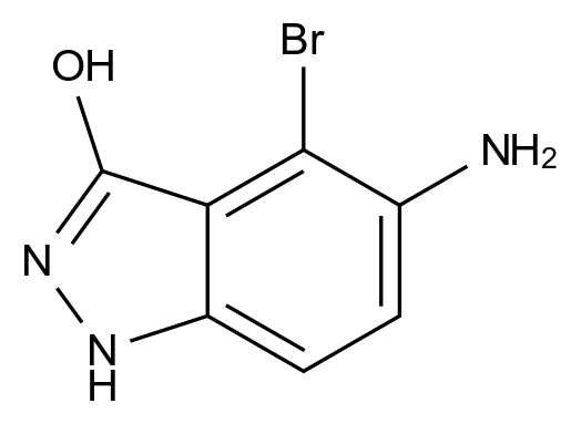 1000344-11-5_5-AMINO-4-BROMO-3-HYDROXY (1H)INDAZOLE
