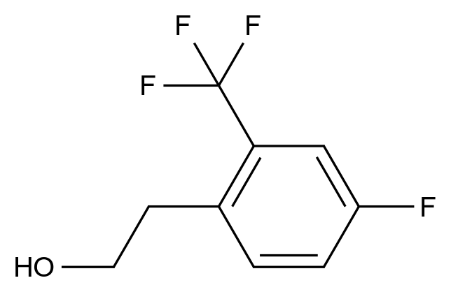 1000521-36-7_2-[4-Fluoro-2-(trifluoromethyl)phenyl]ethanol