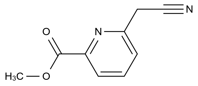 1000525-37-0_methyl 6-(cyanomethyl)picolinate