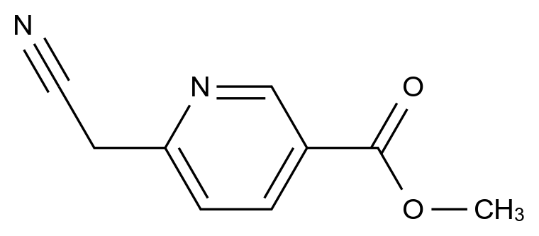 1000529-39-4_3-Pyridinecarboxylic acid, 6-(cyanomethyl)-, Methyl ester