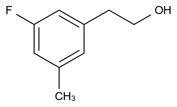 1000534-18-8_2-(3-Fluoro-5-methylphenyl)ethanol