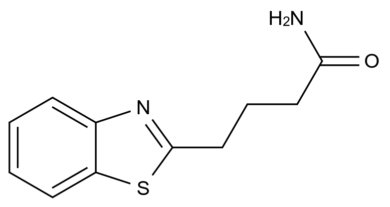 100060-13-7_2-Benzothiazolebutyramide(6CI)